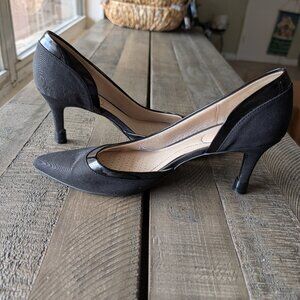 Life Stride Black Heels Size 9 Party Cocktail Holiday